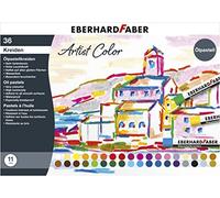 EBERHARD FABER - Pastels à l'huile Artist Color, 36 pièces | 36 pastels à l'huile incassables de 11 mm de diamètre