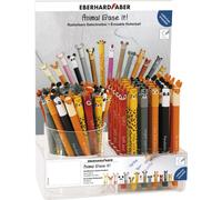 EBERHARD FABER Stylo à encre gel Animal Erase it ! présentoir de 72 pièces