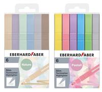 EBERHARD FABER - Surligneurs Slim, 12 couleurs