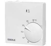 Eberle Thermostat d'ambiance RTR-S 6202-1 Blanc polaire extra plat 5–30 °C fonction abaissement