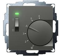 Eberle 191811554302 UTE 1015-Anthrazit-55 Thermostat d'ambiance encastré 1 pc(s)