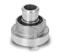 EBERTH 1" Accouplement Storz Raccord Pompier, Storz D, Raccord de Tuyau en 1 Pouce, Diamètre Extérieur de l'embout de Tuyau 25mm, Raccord Haute Pression, Raccord Storz en Aluminium, Joint Inclus