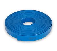EBERTH 1" Tuyau d'arrosage Tuyau Plat Pour Pompe, Longueur 40m, 1 Pouce, Diamètre 25mm, Flexible, PVC Résistant, Tuyau Industriel, Tuyau d'eau pour l'irrigation, Couleur Bleue