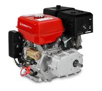 EBERTH Moteur thermique à essence 13 CV / 9,56 kW, Moteur de Kart 4 temps avec embrayage à bain d'huile, arbre de 22 mm Ø, démarreur électrique, batterie 17ah 12V, sécurité manque d'huile, 389 cc³