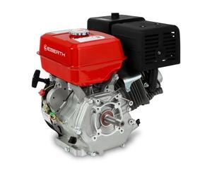 EBERTH 13 CV Moteur à essence thermique (25 mm Arbre, Alarme manque d'huile, 4 Temps, 1 Cylindre, Refroidissement à air)
