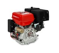EBERTH 15 CV 11,03 kW moteur à essence, arbre de 25,4 mm Ø filletage extérieur, démarreur électrique, Batterie 17ah 12V, karting, sécurité manque d'huile, 4 temps, 1 cylindre, 420 ccm de cylindrée