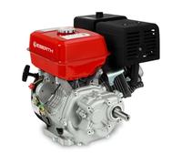 EBERTH 15 CV Moteur Thermique à Essence Moteur de Kart avec Réducteur 2:1, Arbre de 25 mm Ø, Démarrage par Cable, Sécurité Contre Manque d'huile, 4 Temps, 1 Cylindre, 420 CC Cylindrée