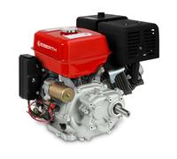 EBERTH 15 CV Moteur Thermique à Essence Moteur de Kart avec Réducteur 2:1, Arbre de 25 mm Ø, Démarreur Électrique, Sécurité Contre Manque d'huile, 4 Temps, 1 Cylindre, 420 CC Cylindrée
