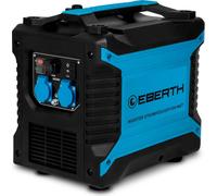 EBERTH 2000 Watt générateur d'électricité inverter silencieux, groupe électrogène de secours avec moteur à essence 3 PS, 4 temps, générateur d'électricité avec 2x 230V et 2x prise USB