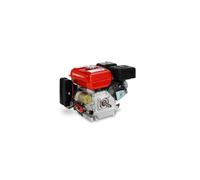 EBERTH 6,5 CV 4,8 kW Moteur à essence Moteur de karting avec arbre de 20 mm Ø, démarrage électrique, batterie 7ah 12V, sécurité contre le manque d'huile, 4 temps