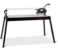 EBERTH Coupe-carreaux à eau, électrique Puissance 800 Watt, longueur de coupe 900mm, coupe à eau avec table, pompe et laser optique