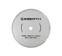 EBERTH Disque à tronçonner diamanté pour la pierre, le béton et le carrelage, Disque diamant de 300 mm de diamètre, alésage de 25,4 mm, épaisseur de 3,0 mm, pour granit, céramique, marbre