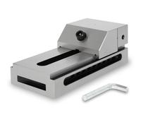 EBERTH Etau de précision à basse tension, largeur des mâchoires 125mm, force de serrage maximale 160mm, hauteur des mâchoires 50mm, en acier robuste, professionnel