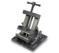 Etau machine EBERTH basculant à 90° en acier moulé, largeur de serrage maximale 105 mm, largeur de mors 100 mm, étau pour perceuse, fraiseuse