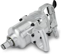 EBERTH hocs pneumatique avec admission 1 pouce et raccord d'air comprimé 1/2 pouce, 1620 Nm, broche courte, double mécanisme de frappe haute performance