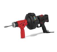 EBERTH Nettoyeur de Tubes Machine de Nettoyage de Tuyaux Électrique avec Spirale de 7,6m (560 t/min, 230V, Diamètre de la Spirale 11mm, Pour des Tubes de 2-5cm de Diamètre, Marche Avant et Arrière)
