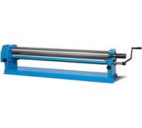 EBERTH Plieuse à rouleaux Plieuse à rouleaux pour tôles jusqu'à 1300mm, Plieuse avec trois rouleaux en acier de haute qualité, Rouleau supérieur pivotant