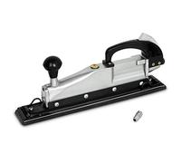 EBERTH Ponceuse pneumatique, Ponceuse avec surface de ponçage de 407x60mm, Outil pneumatique avec raccord rapide 1/4", Ponceuse orbitale professionnelle en aluminium pour l'atelier automobile