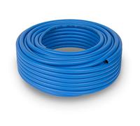 EBERTH Tuyau à air comprimé, tuyau d'air haute pression pour compresseur, longueur 30m, diamètre 6mm x 11mm (intérieur x extérieur), 20 bar, accessoires pour outils pneumatique sans raccord