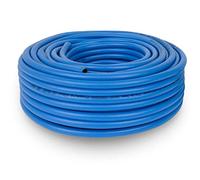 EBERTH Tuyau à air comprimé, tuyau d'air haute pression pour compresseur, longueur 40m, diamètre 10mm x 14,5mm (intérieur x extérieur), 20 bar, accessoires pour outils pneumatique sans raccord