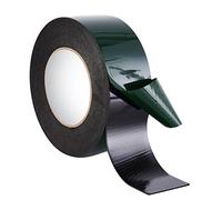 EBOOT Ruban Adhésif Mousse Double Face Extra Fort Extérieur 10m x 50mm | Scotch Double Face, Noir, Étanche Eau, Résistant UV, Montage Multi-Surfaces, Découpable à Longueur, Épaisseur de 1 mm