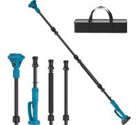 Ébrancheuse télescopique à chaîne - Moteur sans balais - Tête orientable à 180° - Manche télescopique - 18 V Li-Ion - Sans batterie