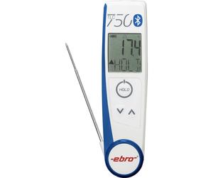 ebro TLC 750 BT Thermomètre IR et thermomètre à piquer (HACCP) Plage de mesure de température -50 à +250 °C
