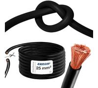 EBROM Câble de soudure H01N2-D 25 mm² - Câble de soudure - Câble de terre - Longueur : 2 m