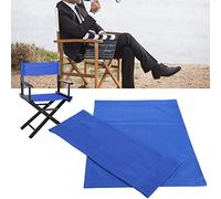 EBTOOLS 1 housse de chaise de directeur en toile durable de rechange pour chaise de réalisateur, chaise pliante portable pour chaise de réalisateur, mobilier de maison (bleu)