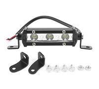 EBTOOLS 12V Spot Lights LED Imperméable, 4in 9W 3LED 6000K Lampe Spot de Barre De Lumière de Travail pour SUV Bateau Offroads Truck ATV