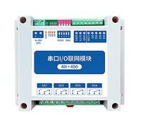 EBYTE ModBus RTU Module IO série RS485 Interface 4DI+4DO 4 sorties numériques MA01-AXCX4040 Installation sur rail 8 ~ 28 VDC