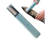 Écailleur à Poisson Outil Éliminateur d'Écailles Rechargeable USB | Grattoir Sans Fil avec Étui Protecteur pour Cuisine Maison et Restaurants