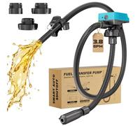 Ecarke 3.8GPM Pompe Essence Electrique Compatible avec Batteries Makita 18V | 14 L/min, avec Tuyau de 130 cm et 3 Adaptateurs, Convient Aux Réservoirs, Machines et Véhicules (Batterie Non Incluse)