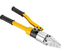 Écarteur hydraulique pour brides - Clé manuelle de 8 tonnes pour le démontage de brides de tuyaux - Ouverture maximale de 30 mm - Outil manuel pour l'entretien et la réparation - Jaune