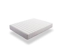 ECCOX - Matelas à mémoire de Forme Luxury Carcassonne - Hauteur 26 cm - Core HR Pro Nature Haute Densité - Rembourrage Supérieur Continuo Visco Gel + Supersoft - Fermeté Moyen-Haute (160 x 190 cm)