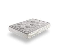 ECCOX - Matelas Mousse à mémoire de Forme Natur Graphene - Hauteur 28cm - Noyau Bio Comfort Plus Haute Densité HR - Rembourrage Supérieur Visco Natur Graphene - Fermeté Moyenne-Haute (90x200 cm)
