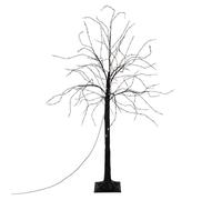ECD Germany Arbre 120 cm avec 480 LED Blanc Chaud Arbre de Noël Artificiel Lumineux avec Lampes en Forme d'Étoile Arbre Décoratif