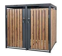 Ecd germany cache poubelle 1,32 x 0,80 x 1,16 m