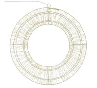ECD Germany Couronne LED de Noël - 38 cm