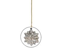 ECD Germany Étoile LED Ø18 cm - Blanc Chaud
