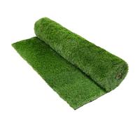 ECD Germany Gazon Synthétique 18mm en Rouleau 3m² (1x3m), Vert Multinuancé, Drainage Rapide et Facile à Découper, Résistant Intempéries, Tapis Artificiel Pelouse Herbe Fausse Revêtement de Sol Jardin