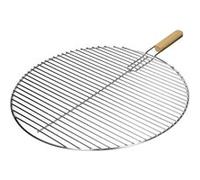 ECD Germany Grille de Barbecue en Acier Inoxydable, Ronde, Ø 54,5 cm, avec Poignées Argent G