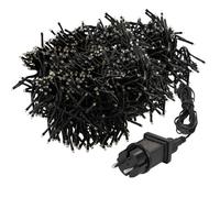 ECD Germany Guirlande Lumineuse avec 2016 LED Blanc Chaud Touffes 14,5 m, Alimentation Grün G