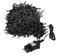 Ecd_germany Guirlande lumineuse LED - Noir et blanc