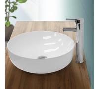 ECD Germany Lavabo Ø 400 mm Blanc