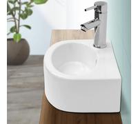ECD Germany Lavabo Ovale 335x255 mm - Blanc