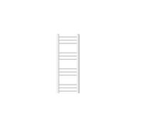 ECD Germany Radiateur de salle de bain - 300 x 800 mm - blanc - droit avec raccordement latéral - Sèche-serviettes - pas électrique