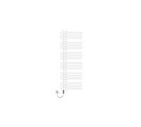 ECD Germany Radiateur de Salle de Bain Design Iron EM Electrique avec Résistance 1200 W -