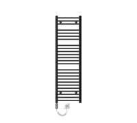 ECD Germany Radiateur Électrique avec Élément Chauffant 1200W - 400 x 1500 mm - Anthracite - Connexion Latéral - Forme Droit