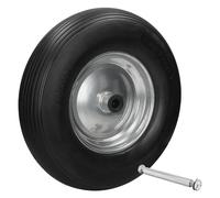 ECD Germany IP 216 / Roue de brouette en caoutchouc plein Variation, noir